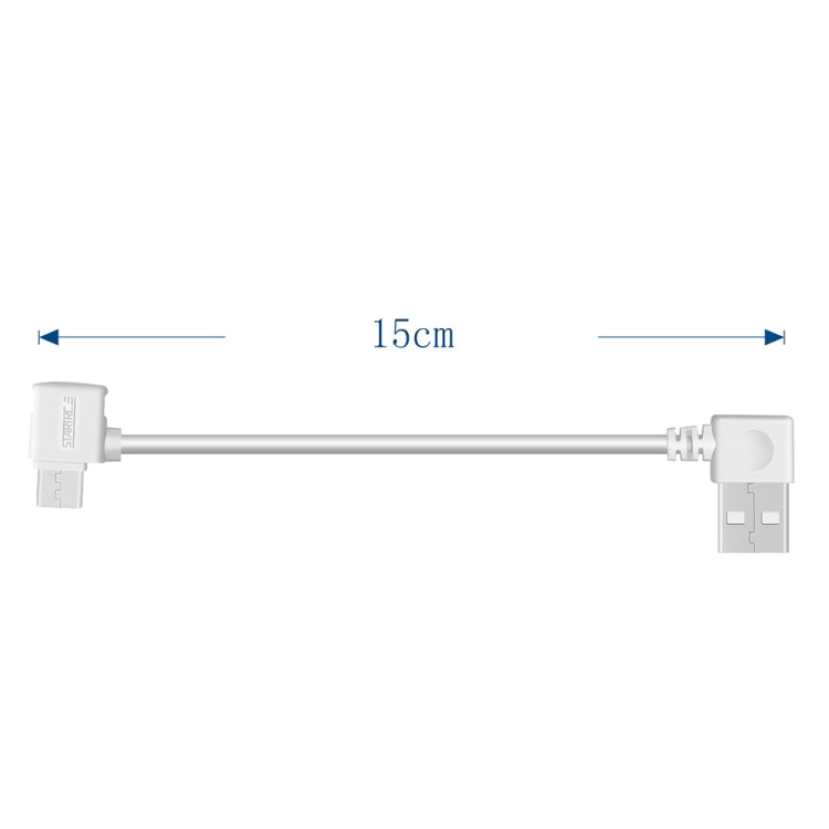 STARTRC 1108540 15cm USB to Micro USB Drone Remote Control Tablet Phone Adapter Charging Data Cable for Xiaomi FIMI X8SE/X8SE2020 -  by STARTRC | Online Shopping South Africa | PMC Jewellery | Buy Now Pay Later Mobicred