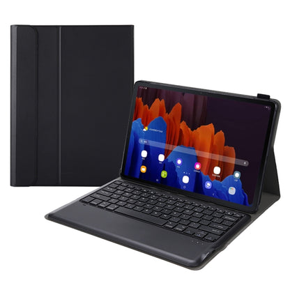 A970 Detachable Bluetooth Keyboard Ultrathin Horizontal Flip Leather Tablet Case for Samsung Galaxy Tab S7 FE T730 / T736 / S7+ T970 / T975 / T976(Black) - Samsung Keyboard by PMC Jewellery | Online Shopping South Africa | PMC Jewellery | Buy Now Pay Later Mobicred