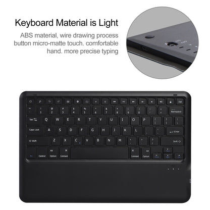 A970B Detachable Bluetooth Keyboard Ultrathin Horizontal Flip Leather Tablet Case with Pen Slot for Samsung Galaxy Tab S7 FE T730 / T736 / S7+ T970 / T975 / T976(Black) - Samsung Keyboard by PMC Jewellery | Online Shopping South Africa | PMC Jewellery