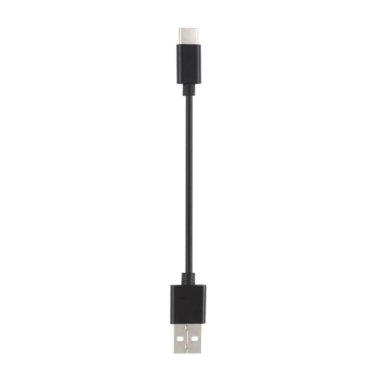 USB to USB-C / Type-C Charging & Sync Data Cable, Cable Length: 14cm(Black) - USB-C & Type-C Cable by PMC Jewellery | Online Shopping South Africa | PMC Jewellery | Buy Now Pay Later Mobicred