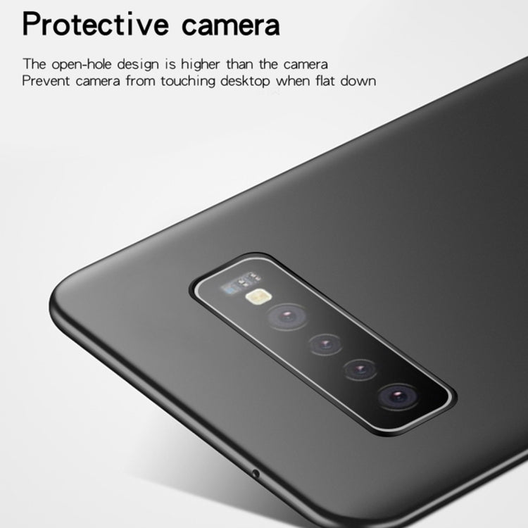 MOFI Frosted PC Ultra-thin Full Coverage Case for Galaxy S10 Plus (Black) - Galaxy Phone Cases by MOFI | Online Shopping South Africa | PMC Jewellery