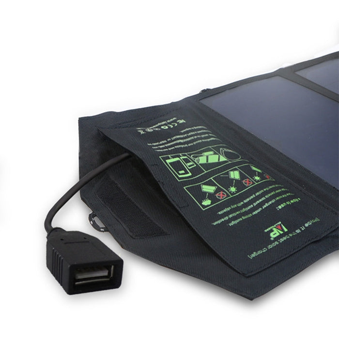 ALLPOWERS Solar Panel 10W 5V Solar Charger Portable Solar Battery Chargers Charging - Charger by PMC Jewellery | Online Shopping South Africa | PMC Jewellery | Buy Now Pay Later Mobicred