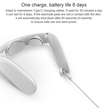 Original Xiaomi G2 Jeeback Neck Massager L-Shaped Far Infrared Heating Massage Device(White) - Massage & Relaxation by Xiaomi | Online Shopping South Africa | PMC Jewellery | Buy Now Pay Later Mobicred