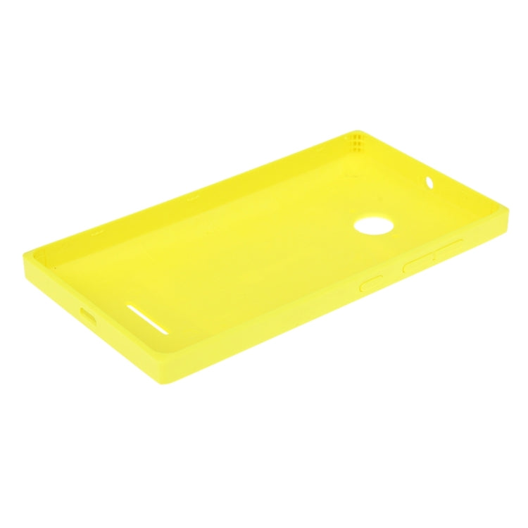 Battery Back Cover  for Microsoft Lumia 435(Yellow) - Back Cover by PMc TechLife | Online Shopping South Africa | PMc TechLife | Buy Now Pay Later Mobicred