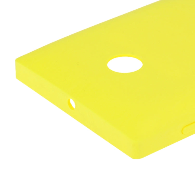Battery Back Cover  for Microsoft Lumia 435(Yellow) - Back Cover by PMc TechLife | Online Shopping South Africa | PMc TechLife | Buy Now Pay Later Mobicred