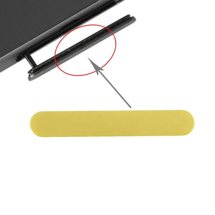 Compact Card Slot Port Dust Plug for Sony Xperia Z5(Yellow) - free shipping - PMc TechLife - Order now!