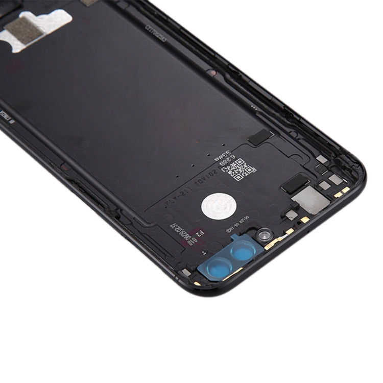 For OPPO R11 Battery Back Cover (Black) - Back Cover by PMC Jewellery | Online Shopping South Africa | PMC Jewellery | Buy Now Pay Later Mobicred