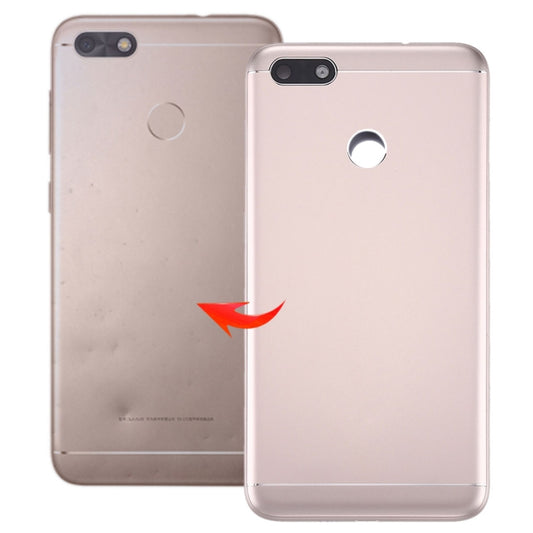 for Huawei Enjoy 7 / P9 Lite Mini / Y6 Pro (2017) Back Cover(Gold) - Back Cover by PMC Jewellery | Online Shopping South Africa | PMC Jewellery | Buy Now Pay Later Mobicred