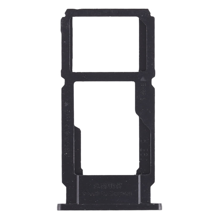 For OPPO R11s SIM Card Tray + SIM Card Tray / Micro SD Card Tray (Black) - Card Socket by PMc TechLife | Online Shopping South Africa | PMc TechLife | Buy Now Pay Later Mobicred