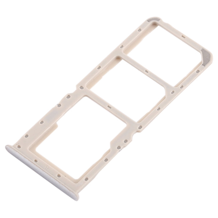 For OPPO A5 / A3s 2 x SIM Card Tray + Micro SD Card Tray (Silver) - free shipping - PMc TechLife - Order now!