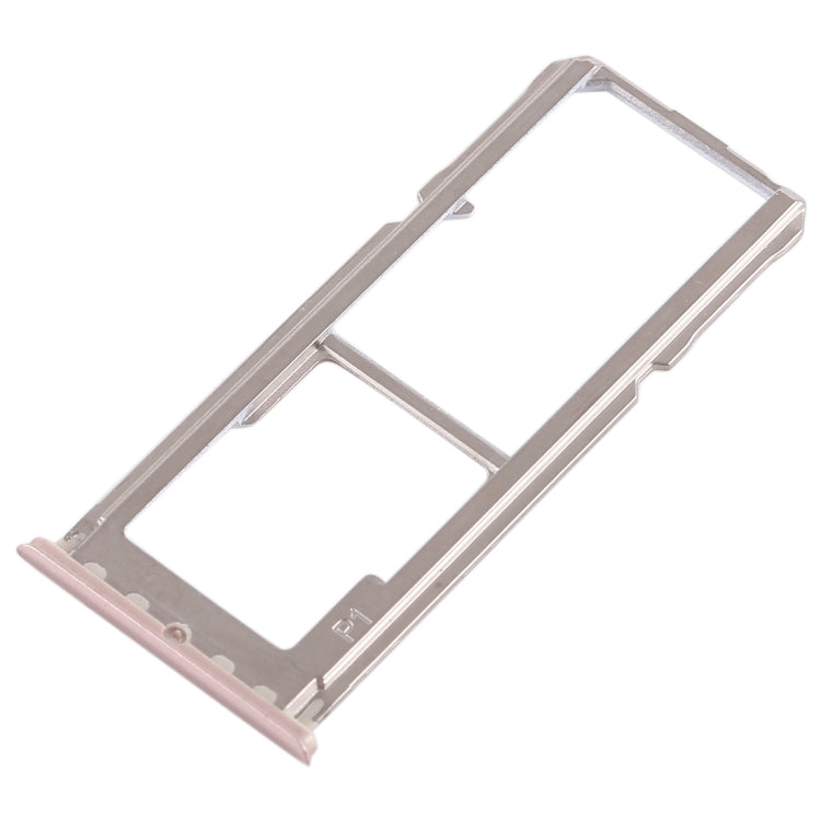 For OPPO A83 2 x SIM Card Tray + Micro SD Card Tray (Rose Gold) - Card Socket by PMc TechLife | Online Shopping South Africa | PMc TechLife | Buy Now Pay Later Mobicred