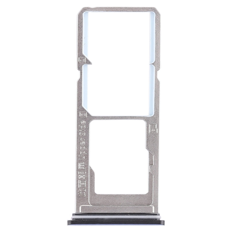 For Vivo Z1 2 x SIM Card Tray + Micro SD Card Tray (Blue) - Card Socket by PMc TechLife | Online Shopping South Africa | PMc TechLife | Buy Now Pay Later Mobicred