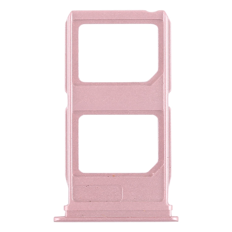 For Vivo X9 Plus 2 x SIM Card Tray (Rose Gold) - Card Socket by PMc TechLife | Online Shopping South Africa | PMc TechLife | Buy Now Pay Later Mobicred