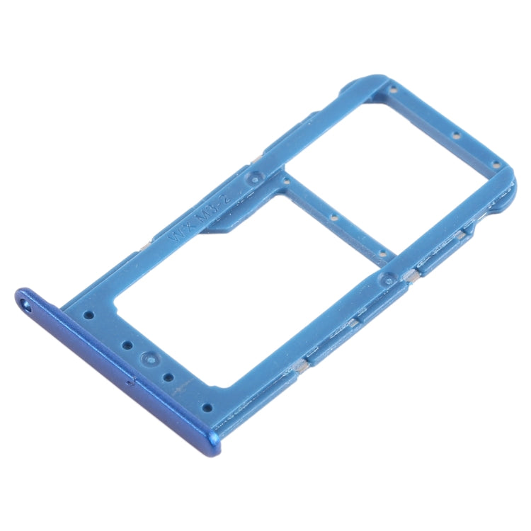 SIM Card Tray + SIM Card Tray / Micro SD Card Tray for Huawei Honor 9i (Blue) - free shipping - PMc TechLife - Order now!