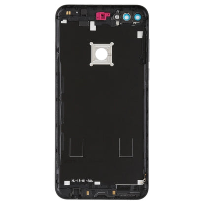 Back Cover with Side Keys for Huawei Honor Play 7C(Black) - Back Cover by PMC Jewellery | Online Shopping South Africa | PMC Jewellery | Buy Now Pay Later Mobicred