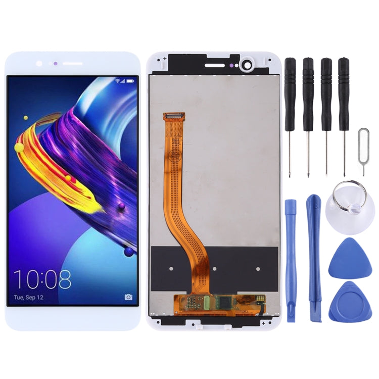 OEM LCD Screen for Huawei Honor V9 Digitizer Full Assembly with Frame (White) - LCD Screen by PMC Jewellery | Online Shopping South Africa | PMC Jewellery | Buy Now Pay Later Mobicred