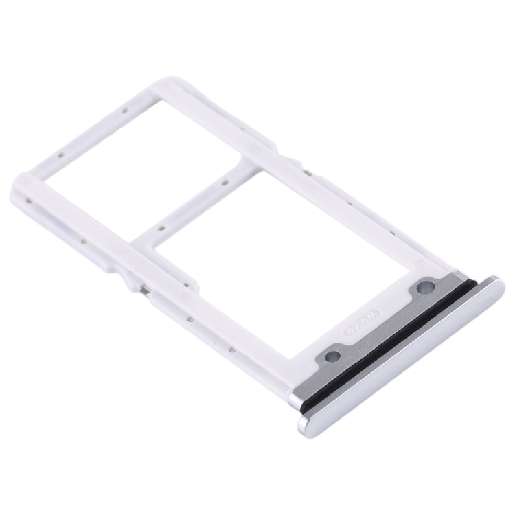 SIM Card Tray + SIM Card Tray / Micro SD Card Tray for Xiaomi Mi CC9 (Silver) - Card Tray by PMc TechLife | Online Shopping South Africa | PMc TechLife | Buy Now Pay Later Mobicred