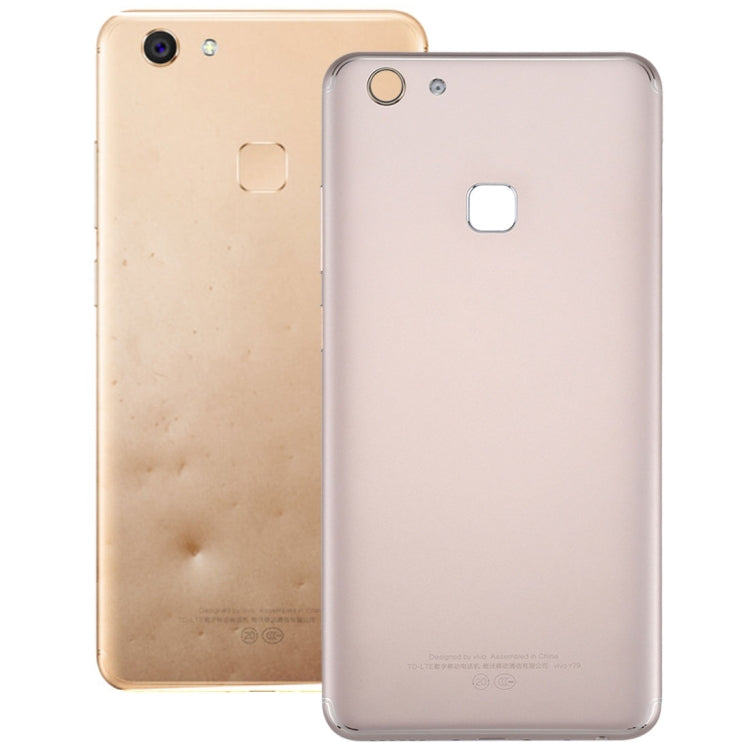 For Vivo Y79 Back Cover (Gold) - Back Cover by PMC Jewellery | Online Shopping South Africa | PMC Jewellery | Buy Now Pay Later Mobicred