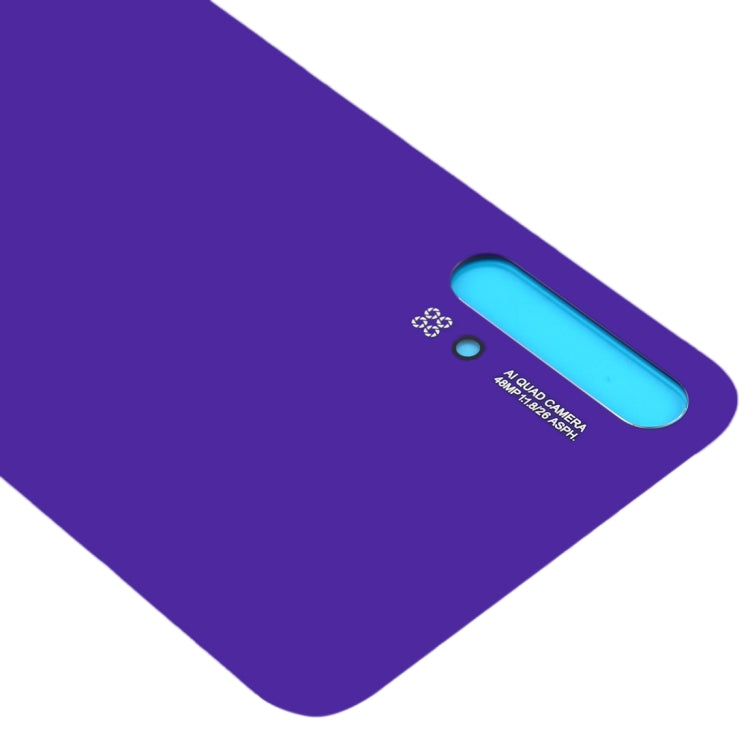 Battery Back Cover for Huawei Nova 5(Purple) - Back Cover by PMc TechLife | Online Shopping South Africa | PMc TechLife | Buy Now Pay Later Mobicred