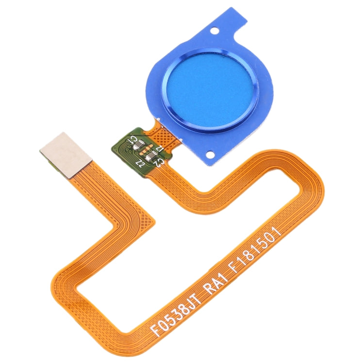 Fingerprint Sensor Flex Cable for Huawei Enjoy 8 (Blue) - Flex Cable by PMC Jewellery | Online Shopping South Africa | PMC Jewellery | Buy Now Pay Later Mobicred