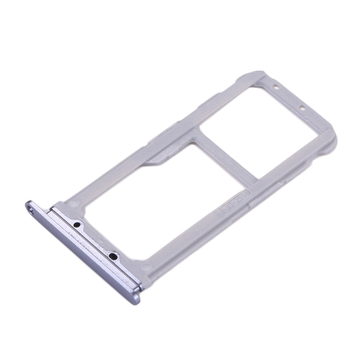 For Huawei Honor 9 SIM Card Tray & SIM / Micro SD Card Tray(Grey) - Card Socket by PMc TechLife | Online Shopping South Africa | PMc TechLife | Buy Now Pay Later Mobicred