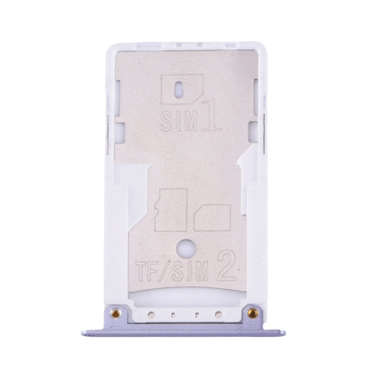 For Xiaomi Redmi Note 4X SIM & SIM / TF Card Tray(Grey) - Card Tray by PMc TechLife | Online Shopping South Africa | PMc TechLife | Buy Now Pay Later Mobicred