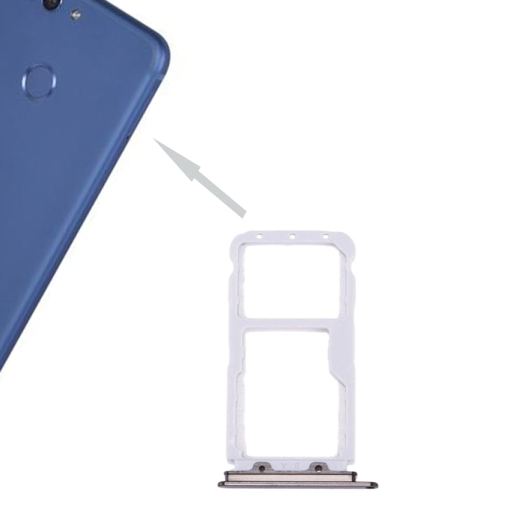 For Huawei nova 2 SIM Card Tray & SIM / Micro SD Card Tray(Black) - free shipping - PMc TechLife - Order now!