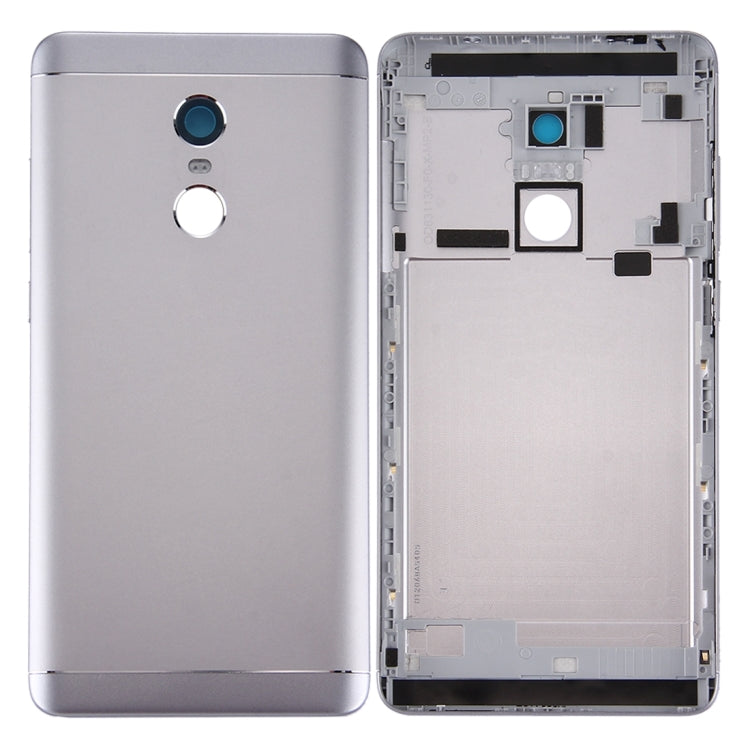 For Xiaomi Redmi Note 4X Battery Back Cover(Grey) - Back Cover by PMC Jewellery | Online Shopping South Africa | PMC Jewellery | Buy Now Pay Later Mobicred