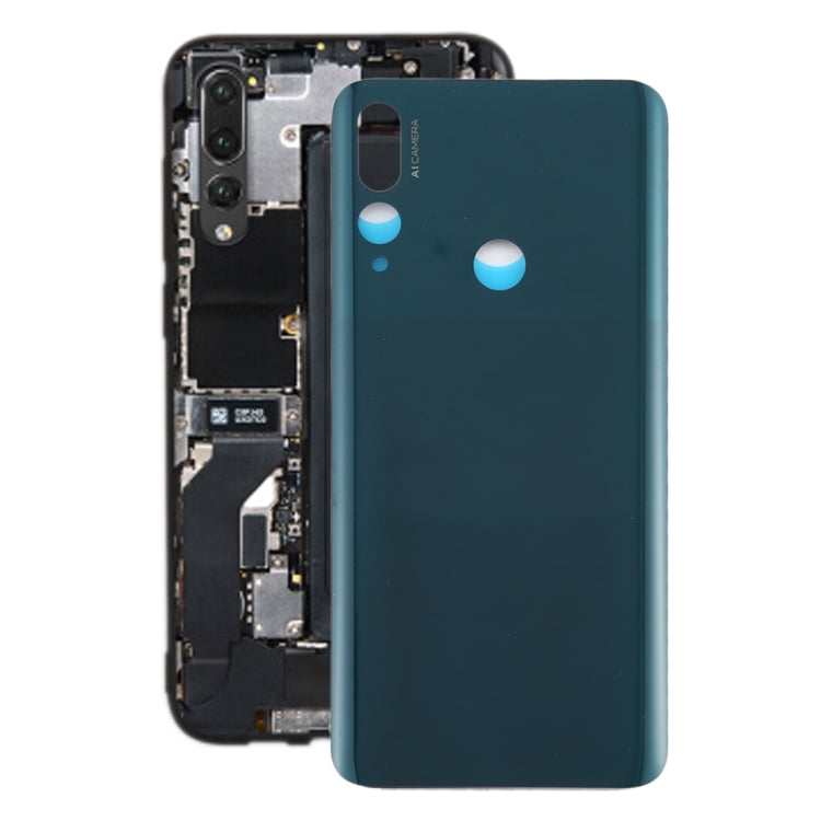 Battery Back Cover for Huawei Y9 Prime (2019)(Blue) - Back Cover by PMC Jewellery | Online Shopping South Africa | PMC Jewellery | Buy Now Pay Later Mobicred