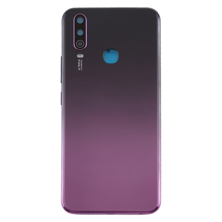 For Vivo Y3 Battery Back Cover with Camera Lens (Purple) - Back Cover by PMC Jewellery | Online Shopping South Africa | PMC Jewellery | Buy Now Pay Later Mobicred