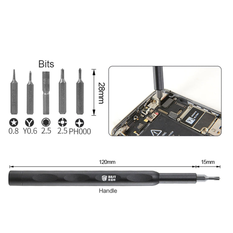 BEST BST-500 12 in 1 Multifunctional Precision And Convenient Quick Disassembly Tool Kit For iPhone - Tool Kits by BEST | Online Shopping South Africa | PMC Jewellery | Buy Now Pay Later Mobicred
