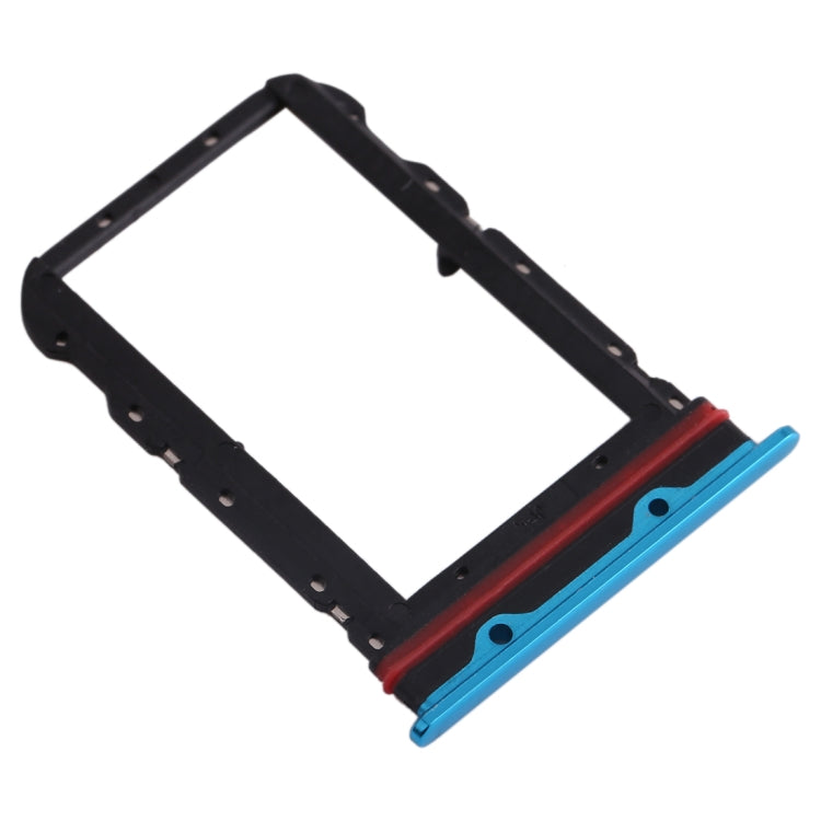SIM Card Tray + SIM Card Tray for Xiaomi Mi CC9 Pro/Mi Note 10/Mi Note 10 Pro/Mi Note 10 Lite(Blue) - Card Tray by PMc TechLife | Online Shopping South Africa | PMc TechLife | Buy Now Pay Later Mobicred