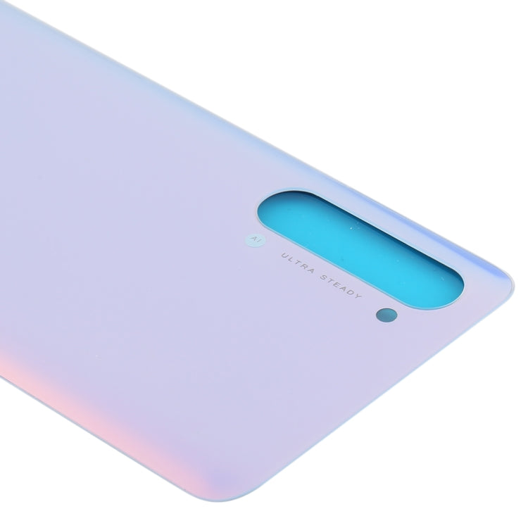 For OPPO Reno3 5G Battery Back Cover (White) - Back Cover by PMc TechLife | Online Shopping South Africa | PMc TechLife | Buy Now Pay Later Mobicred
