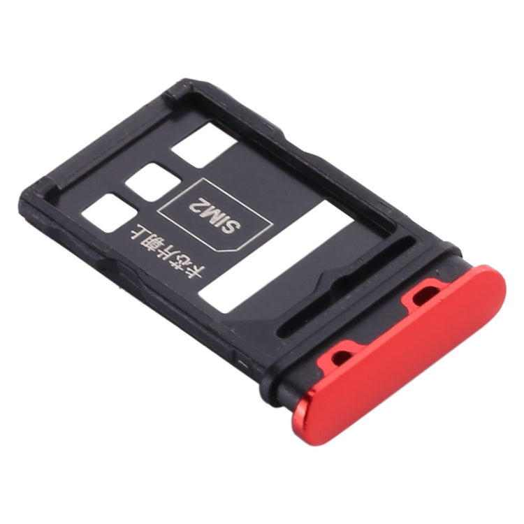 SIM Card Tray + SIM Card Tray for Honor V30 Pro / Honor V30(Red) - Card Socket by PMc TechLife | Online Shopping South Africa | PMc TechLife | Buy Now Pay Later Mobicred