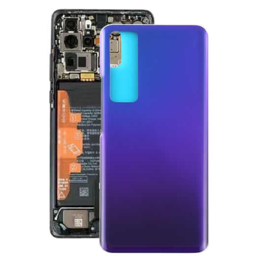 Battery Back Cover for Huawei Nova 7 Pro 5G(Purple) - Back Cover by PMC Jewellery | Online Shopping South Africa | PMC Jewellery | Buy Now Pay Later Mobicred