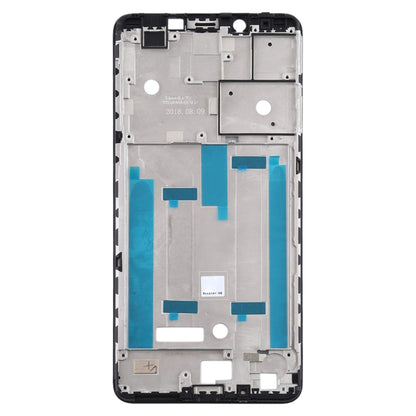 Middle Frame Bezel Plate for Nokia 3.1 Plus TA-1118 TA-1104 TA-1125 TA-1117 TA-1113 TA-1115 (Black) - Full Housing Cover by PMC Jewellery | Online Shopping South Africa | PMC Jewellery | Buy Now Pay Later Mobicred