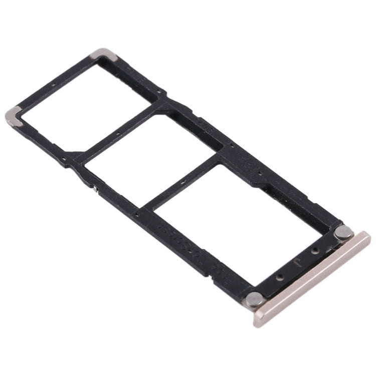 2 SIM Card Tray + Micro SD Card Tray for Xiaomi Redmi Note 5A(Gold) - Card Tray by PMc TechLife | Online Shopping South Africa | PMc TechLife | Buy Now Pay Later Mobicred