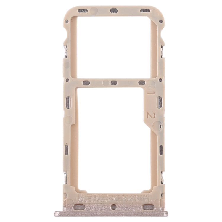 2 SIM Card Tray / Micro SD Card Tray for Xiaomi Redmi 5(Gold) - Card Tray by PMc TechLife | Online Shopping South Africa | PMc TechLife | Buy Now Pay Later Mobicred