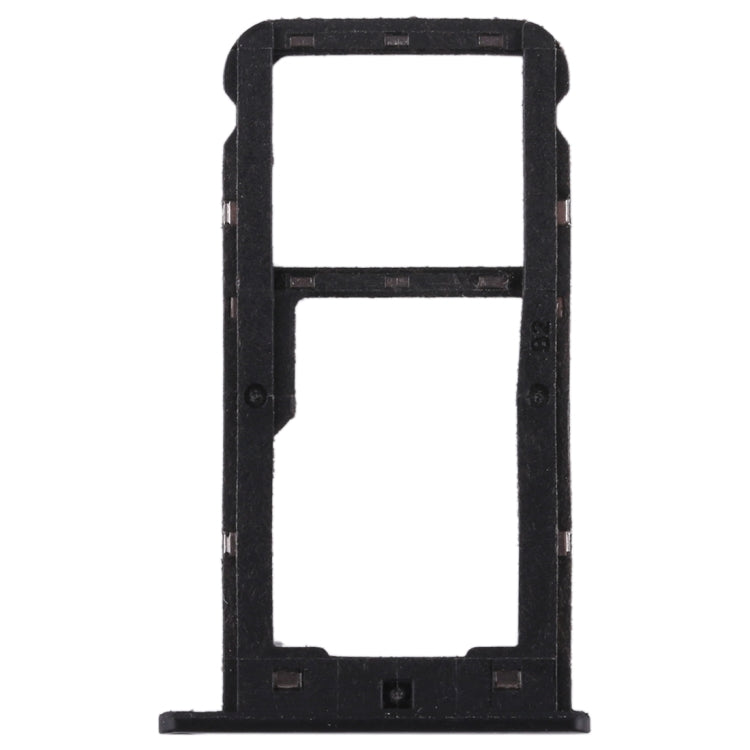 SIM Card Tray + SIM Card Tray / Micro SD Card for Huawei Enjoy 7 (Black) - Card Socket by PMc TechLife | Online Shopping South Africa | PMc TechLife | Buy Now Pay Later Mobicred