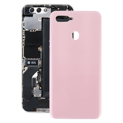 For OPPO A7 / A7n Battery Back Cover (Pink) - Back Cover by PMC Jewellery | Online Shopping South Africa | PMC Jewellery | Buy Now Pay Later Mobicred