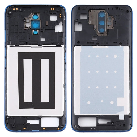 For OPPO A11X / A9(2020) Middle Frame Bezel Plate (Blue) - Frame Bezel Plate by PMC Jewellery | Online Shopping South Africa | PMC Jewellery | Buy Now Pay Later Mobicred