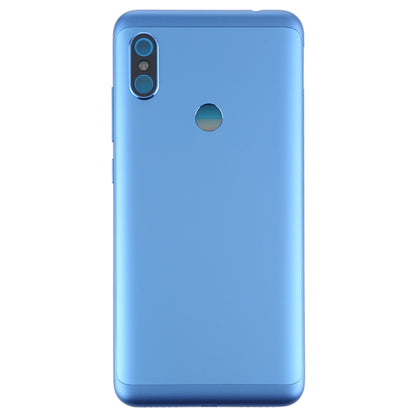 Battery Back Cover with Side Keys for Xiaomi Redmi Note 6 Pro(Blue) - Back Cover by PMC Jewellery | Online Shopping South Africa | PMC Jewellery | Buy Now Pay Later Mobicred