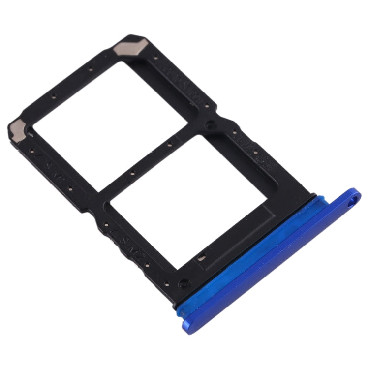 For OPPO Reno Ace SIM Card Tray + SIM Card Tray (Blue) - Card Socket by PMc TechLife | Online Shopping South Africa | PMc TechLife | Buy Now Pay Later Mobicred