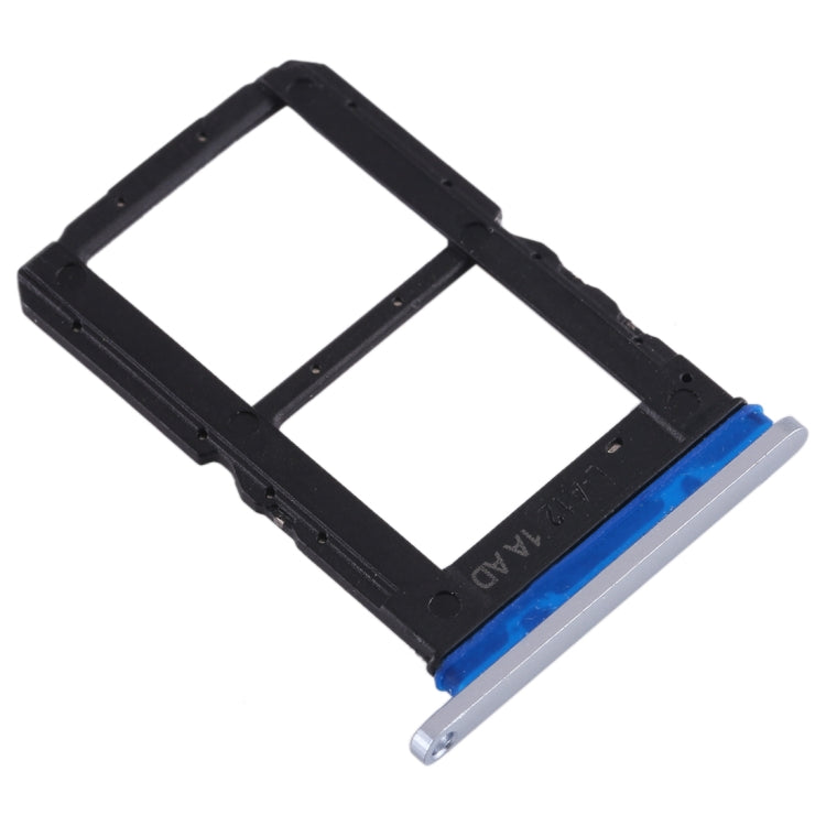For OPPO Reno Ace SIM Card Tray + SIM Card Tray (Silver) - Card Socket by PMc TechLife | Online Shopping South Africa | PMc TechLife | Buy Now Pay Later Mobicred