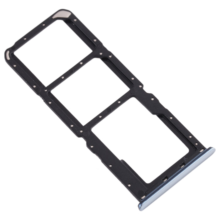 For Realme X2 SIM Card Tray + SIM Card Tray + Micro SD Card Tray (Silver) - Card Tray by PMc TechLife | Online Shopping South Africa | PMc TechLife | Buy Now Pay Later Mobicred