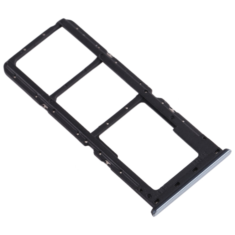 For Realme X2 SIM Card Tray + SIM Card Tray + Micro SD Card Tray (Silver) - Card Tray by PMc TechLife | Online Shopping South Africa | PMc TechLife | Buy Now Pay Later Mobicred