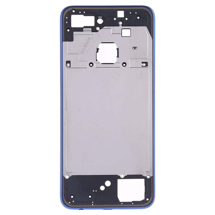 For OPPO F9 / A7X Middle Frame Bezel Plate (Blue) - Frame Bezel Plate by PMC Jewellery | Online Shopping South Africa | PMC Jewellery | Buy Now Pay Later Mobicred