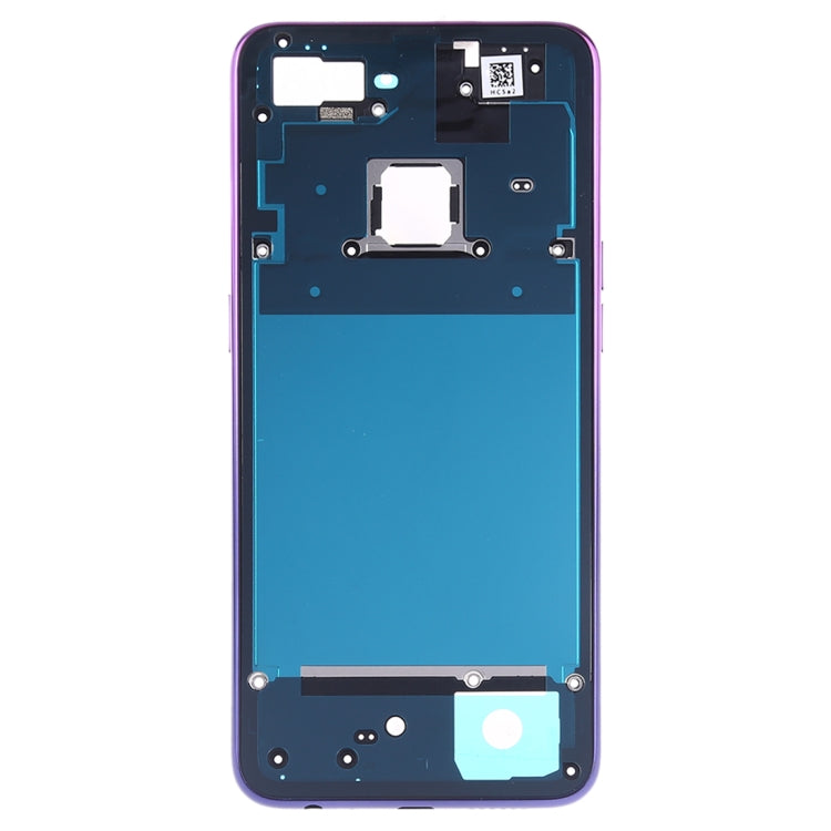 For OPPO F9 / A7X Middle Frame Bezel Plate (Twilight Purple) - Frame Bezel Plate by PMC Jewellery | Online Shopping South Africa | PMC Jewellery | Buy Now Pay Later Mobicred