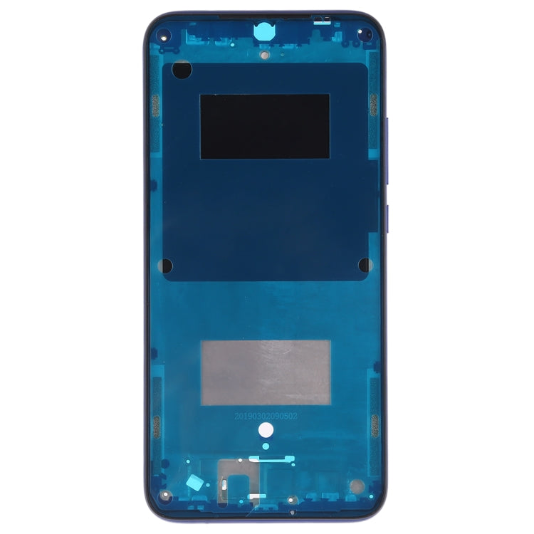 Middle Frame Bezel Plate with Side Keys for Xiaomi Redmi 7 (Blue) - LCD Related Parts by PMC Jewellery | Online Shopping South Africa | PMC Jewellery | Buy Now Pay Later Mobicred