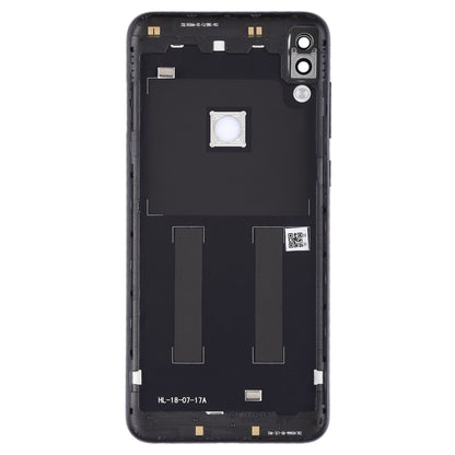 Back Cover with Camera Lens & Side Keys for Asus Zenfone Max Pro (M1) / ZB601KL(Black) - Back Cover by PMC Jewellery | Online Shopping South Africa | PMC Jewellery | Buy Now Pay Later Mobicred